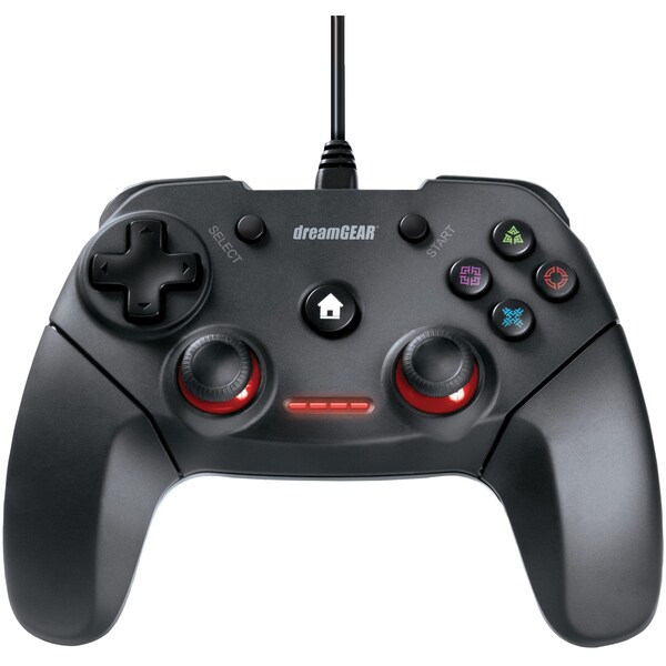 Dreamgear Shadow Wired Controller for PS3 and PC DGPS3-3880